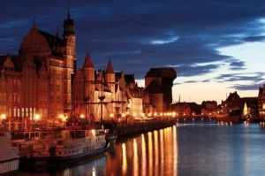 fototapeta Gdańsk panorama Żuraw 293