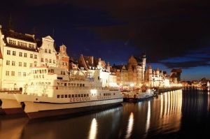 fototapeta Gdańsk panorama Żuraw 307