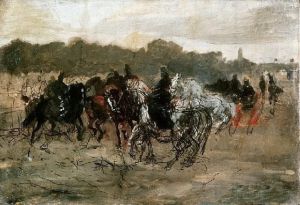 Reprodukcja Jeźdźcy Józef Chełmoński