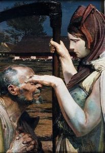 Reprodukcja Śmierć Jacek Malczewski