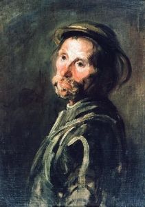Reprodukcja Seńko. Studium do Don Kichota Piotr Michałowski