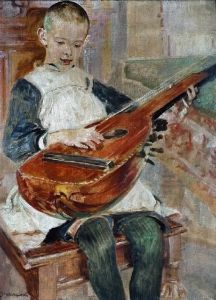 Reprodukcja Portret Rafałka syna artysty Jacek Malczewski
