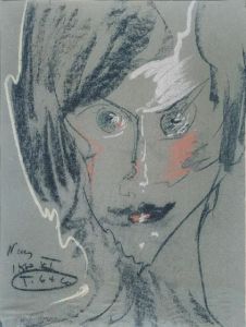 Reprodukcja Portret Janiny Filipowskiej Stanisław Ignacy Witkiewicz Witkacy