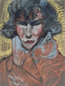 Reprodukcja Portret Haliny Bylczyńskiej Stanisław Ignacy Witkiewicz Witkacy