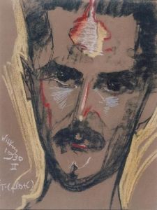 Reprodukcja Portret Stefana Daszyńskiego Stanisław Ignacy Witkiewicz Witkacy