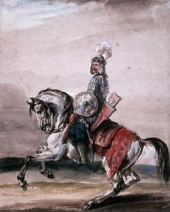 Reprodukcja Hetman Stanisław Jabłonowski Piotr Michałowski