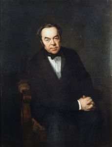 Reprodukcja Portret ojca Henryk Rodakowski