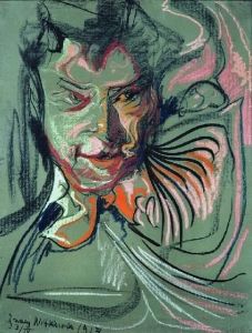 Reprodukcja Portret męski Stanisław Ignacy Witkiewicz Witkacy