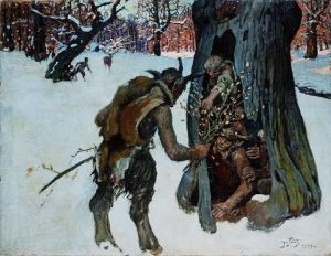 Reprodukcja Diabły Julian Fałat