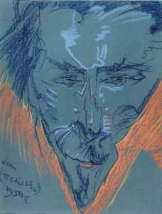 Reprodukcja Portret Józefa Fedorowicza Stanisław Ignacy Witkiewicz Witkacy