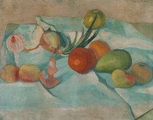 Reprodukcja Martwa natura Stanisław Ignacy Witkiewicz Witkacy