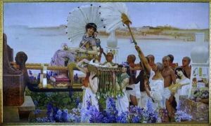 Reprodukcja The Finding of Moses by Pharaoh\'s Daughter 1904 Lawrence Alma Tadema