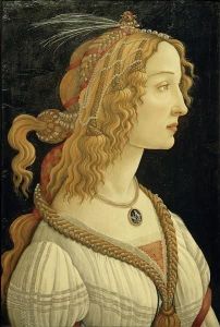 Reprodukcja Portrait of a Young Woman Sandro Botticelli