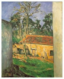 Farmyard at Auvers 1879 1880 Paul Cézanne