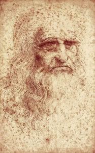Reprodukcja Selfportrait ca. 1512 Leonardo da Vinci