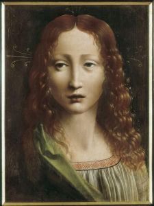 Reprodukcja The Young Saviour 15th c 16th c. Leonardo da Vinci