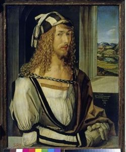 Reprodukcja Selbstbildnis Albrecht Dürer