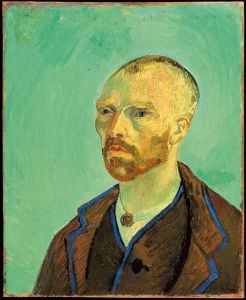 Reprodukcja Selfportrait dedicated to Paul Gauguin 1888 Paul Gauguin