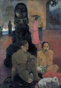 Reprodukcja The Great Budda 1899 Paul Gauguin