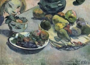 Reprodukcja Still Life with fruit 1888 Paul Gauguin