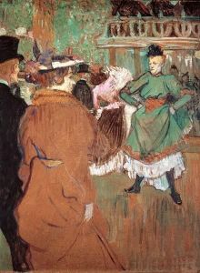 Reprodukcja Quadrille at the Moulin Rouge 1892 Henri de Toulouse Lautrec