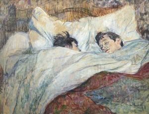 Reprodukcja The Bed ca. 1892 Henri de Toulouse Lautrec