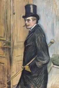 Reprodukcja Portrait of Louis Pascal 1893 Henri de Toulouse Lautrec
