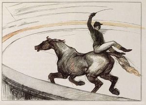 Reprodukcja Jockey 1899 Henri de Toulouse Lautrec