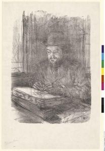 Reprodukcja Le bon graveur Adolphe Albert Henri de Toulouse Lautrec