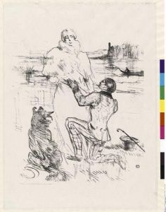 Reprodukcja Déclaration Notentitel Henri de Toulouse Lautrec