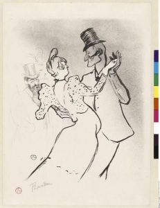 Reprodukcja La Goulue Henri de Toulouse Lautrec