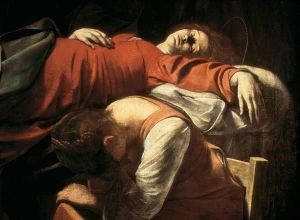 Reprodukcja The Death of the Virgin 1600s Michelangelo