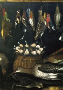 Reprodukcja Still Life with Birds ca. 1615 Michelangelo