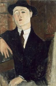 Reprodukcja Portrait of Paul Guillaume 1916 Amedeo Modigliani
