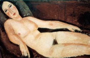 Reprodukcja Nude on a Divan 1918 Amedeo Modigliani