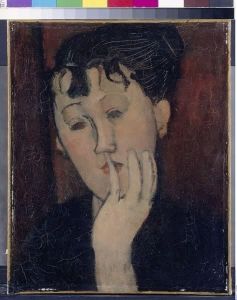 Reprodukcja Kopf der Marthe Amedeo Modigliani