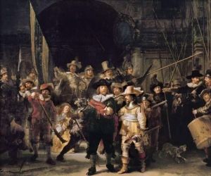 Reprodukcja The Night Watch 1642 Rembrandt