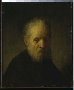 Reprodukcja Bärtiger alter Mann Rembrandt