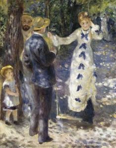 Reprodukcja The Swing 1876 Auguste Renoir