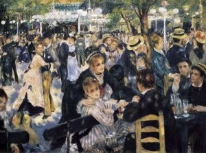 Reprodukcja Ball at the Moulin de la Galette Montmartre 1876 Auguste Renoir