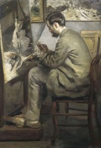 Reprodukcja Frédéric Bazille 1867 Auguste Renoir