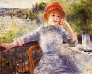 Reprodukcja Alphonsine Fournaise 1879 Auguste Renoir