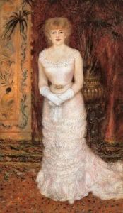 Reprodukcja Portrait of the Actress Jeanne Samary 1878 Auguste Renoir