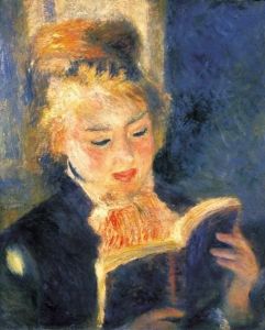 Reprodukcja Girl Reading 18741876 Auguste Renoir