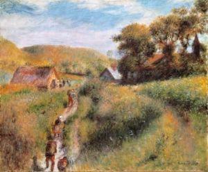 Reprodukcja The Vintagers 1879 Auguste Renoir