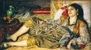 Reprodukcja Odalisque 1870 Auguste Renoir