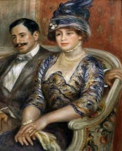Reprodukcja Monsieur and Madame Bernheim de Villers 1910 Auguste Renoir