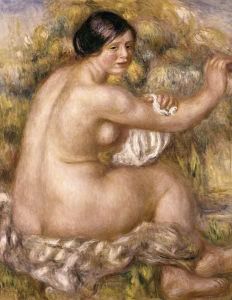 Reprodukcja Great Sitting Nude 1912 Auguste Renoir