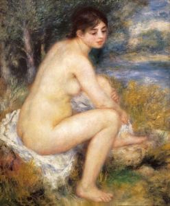 Reprodukcja Nude in a Landscape 1883 Auguste Renoir