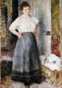 Reprodukcja Laundress 1880 Auguste Renoir